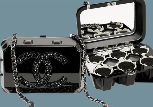 With a Wink, Karl Lagerfeld Sent This Egg-Carton-Shaped Chanel Bag Down the Runway