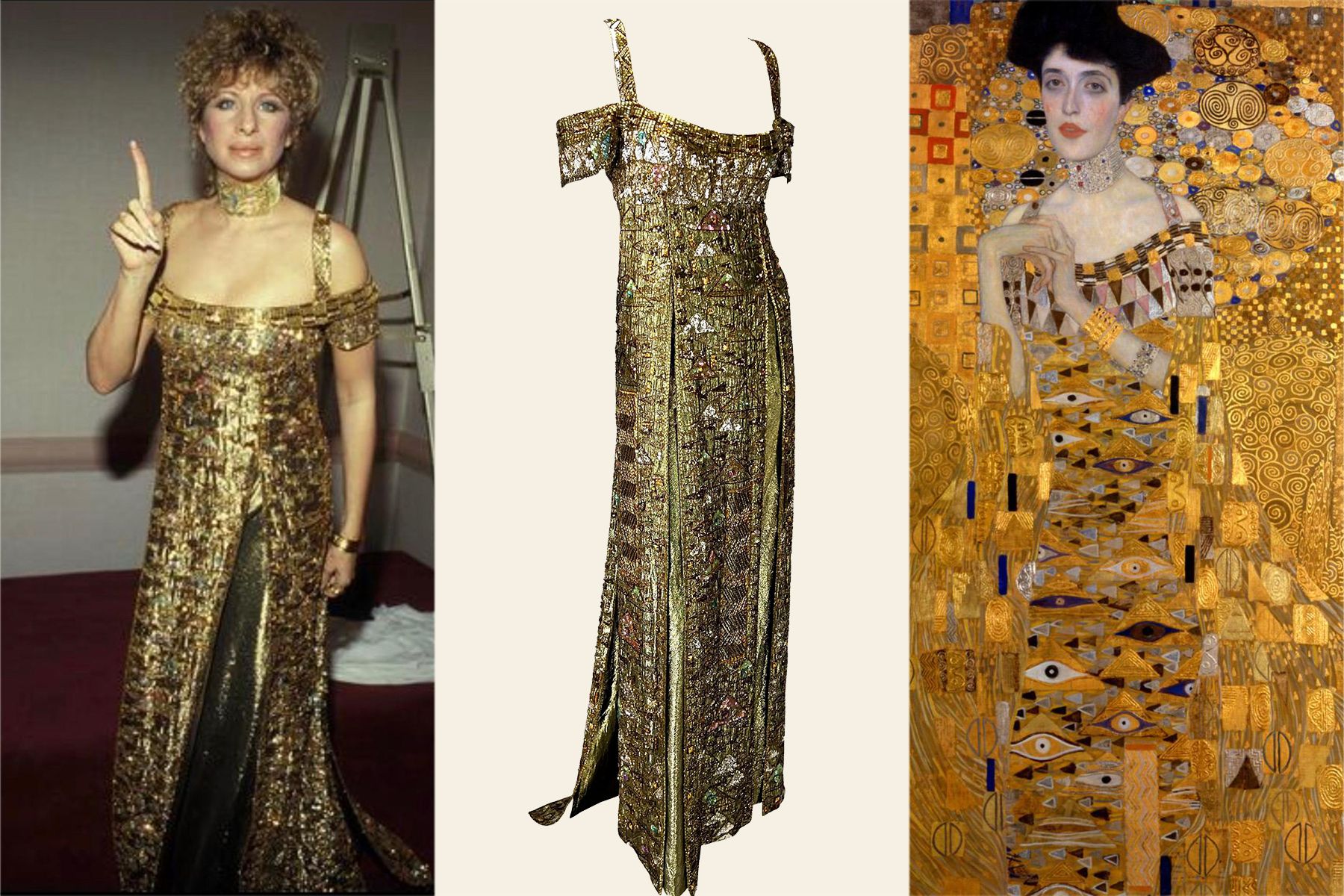 the lady in the gold dress Isabella Halter Dress in Golden Goddess
