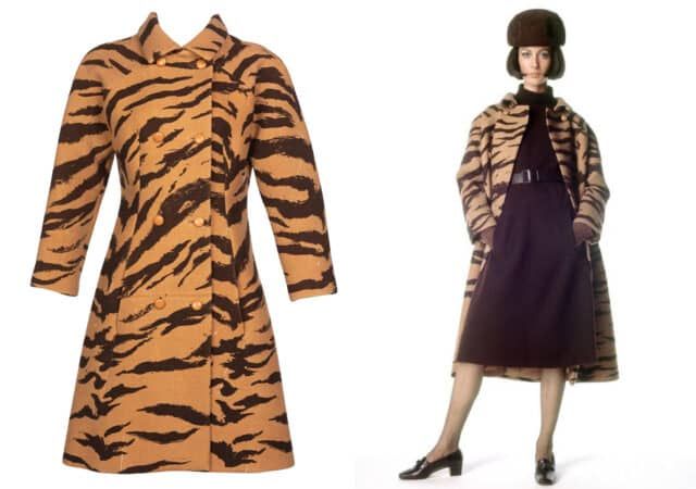 Fiercely Fabulous, This Givenchy Tiger-Print Coat Graced the Pages of ‘Vogue’ in 1969