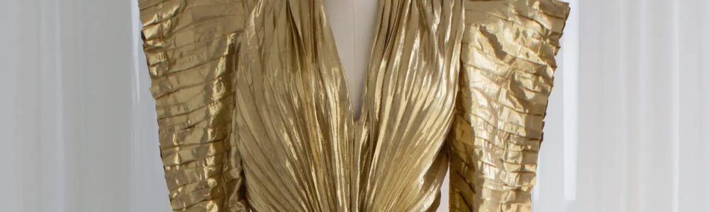 Mugler gown