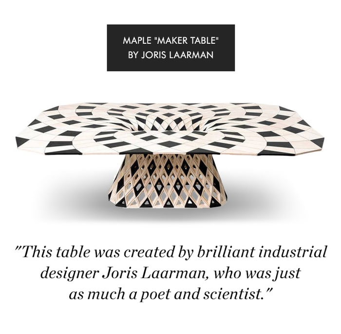 Joris Laarman Maker Table