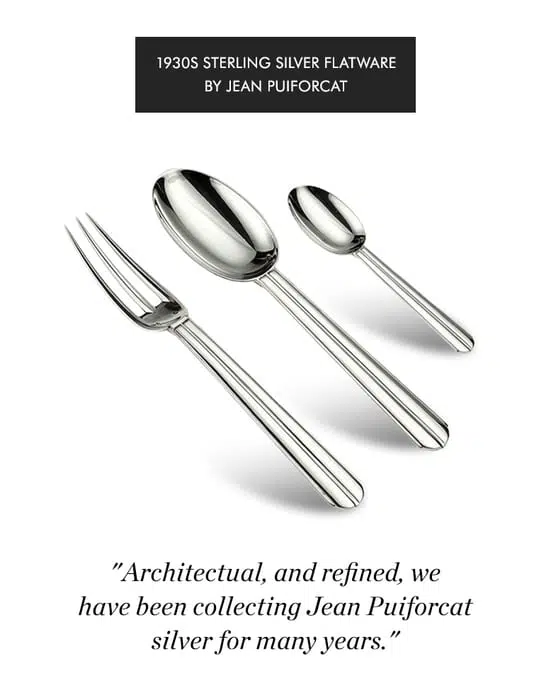 Jean Puiforcat Silver Flatware