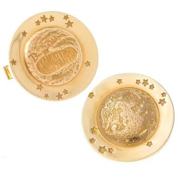 Tiffany and Co. Moon Walk cufflinks, 1969