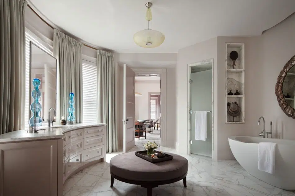 Thad Hayes-designed bathroom in Boston