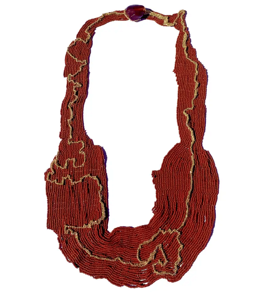 Gaia's Gold Path necklace