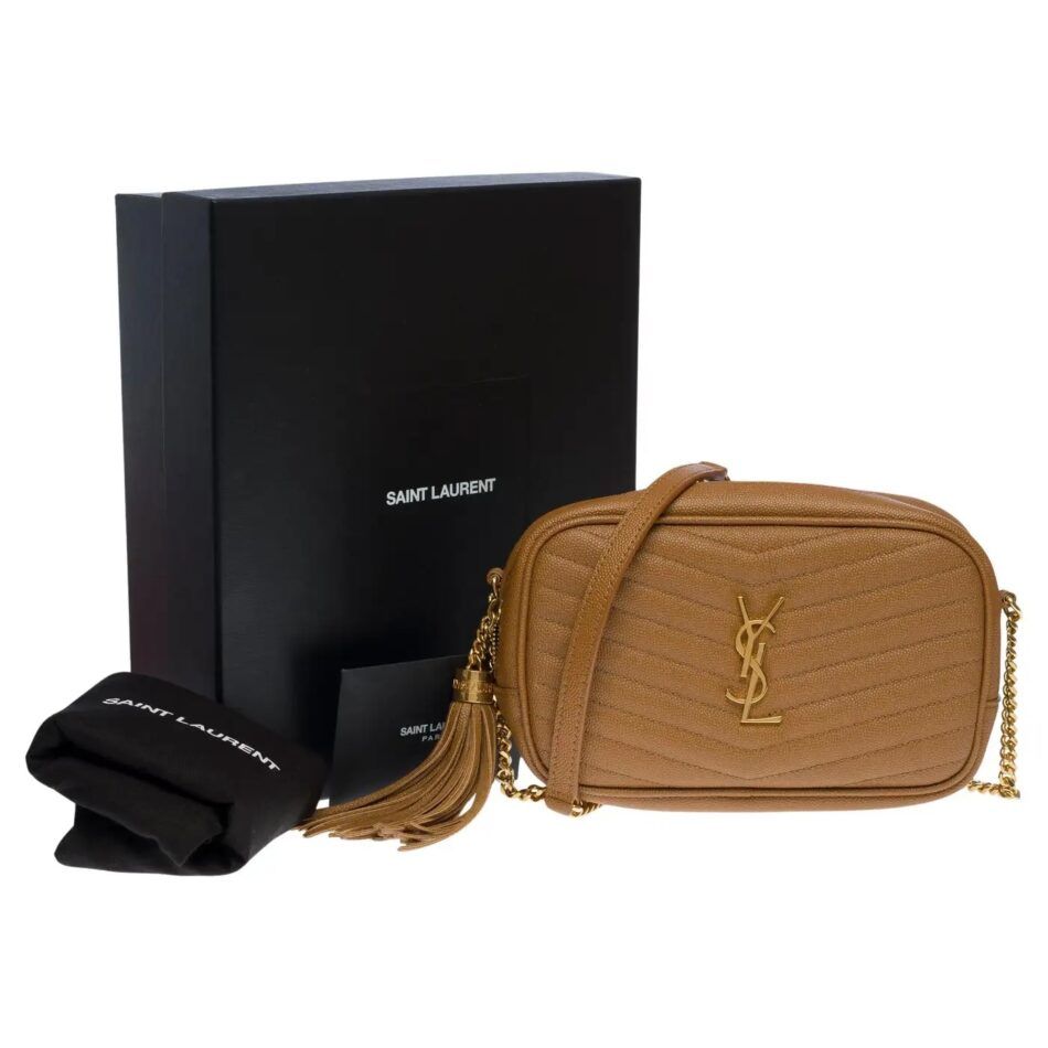 YSL Lou Camera bag with its box, dust bag and booklet