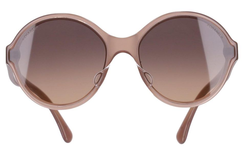 Chanel round 'CC' logo detailed sunglasses, 21st century